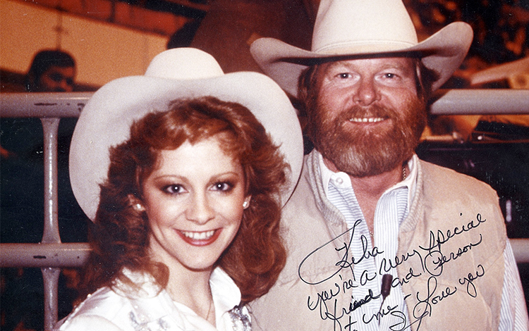 Reba with Red Steagall 